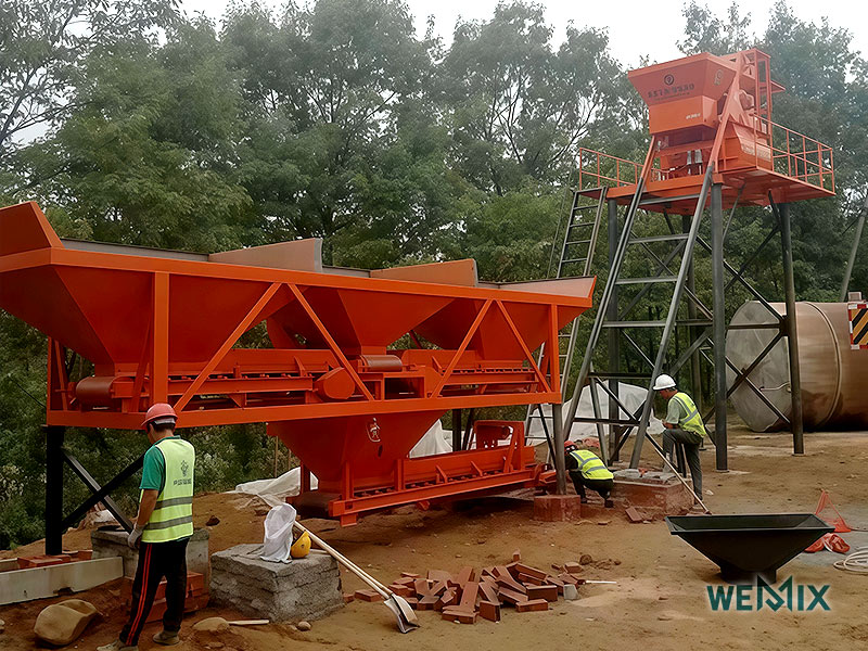 HZS35 Concrete Batching Plant